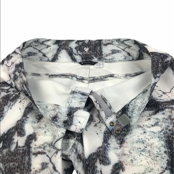 Obermeyer Bond black and White ski Pants - Picture 5 of 13